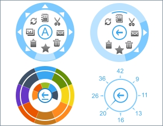 windows 8 radial menu